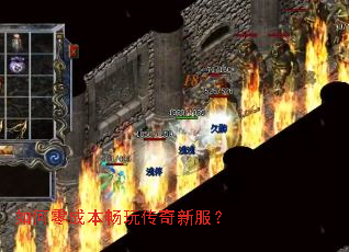 如何零成本畅玩传奇新服? 如何零成本畅玩传奇新服?