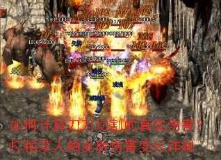 如何计算刀刀切割的真实伤害?打稻草人触发后伤害变化详解 如何计算刀刀切割的真实伤害?打稻草人触发后伤害变化详解