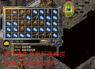 哪个迷失传奇新服能实现真正的现金提现? 哪个迷失传奇新服能实现真正的现金提现?