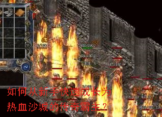 如何从新手快速成长为热血沙城的传奇霸主? 如何从新手快速成长为热血沙城的传奇霸主?