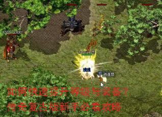 如何快速提升等级与装备?传奇复古版新手必看攻略 如何快速提升等级与装备?传奇复古版新手必看攻略