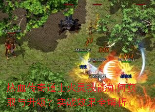 热血传奇道士火灵技能如何获取与升级?实战效果全解析 热血传奇道士火灵技能如何获取与升级?实战效果全解析