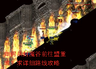 如何从封魔谷前往盟重城?求详细路线攻略 如何从封魔谷前往盟重城?求详细路线攻略
