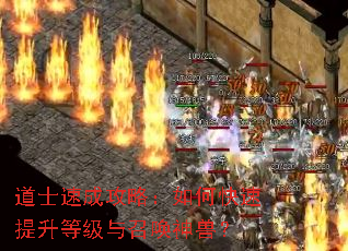 道士速成攻略:如何快速提升等级与召唤神兽? 道士速成攻略:如何快速提升等级与召唤神兽?