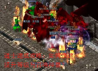 道士速成攻略:如何快速提升等级与召唤神兽? 道士速成攻略:如何快速提升等级与召唤神兽?