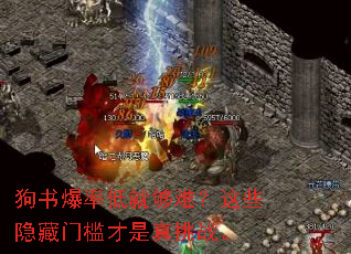 狗书爆率低就够难?这些隐藏门槛才是真挑战。 狗书爆率低就够难?这些隐藏门槛才是真挑战。