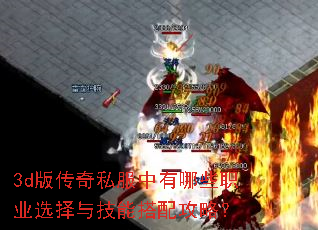 3d版传奇私服中有哪些职业选择与技能搭配攻略? 3d版传奇私服中有哪些职业选择与技能搭配攻略?