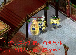 如何快速提升武神角色战斗力?有哪些高效升级攻略? 如何快速提升武神角色战斗力?有哪些高效升级攻略?